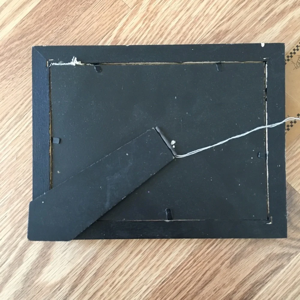 Primitives by‎ Kathy vintage style picture frame black chalk paint finish